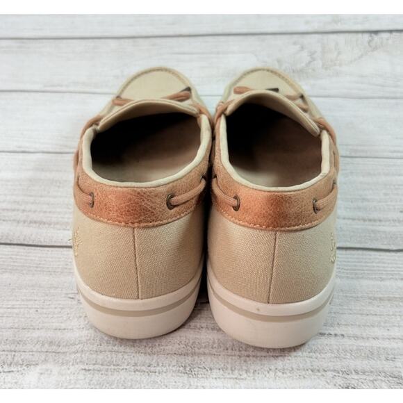 Skechers ArchFit Uplift Shoreline Boat Slip On Shoes Tan Size 10 - Picture 3 of 8